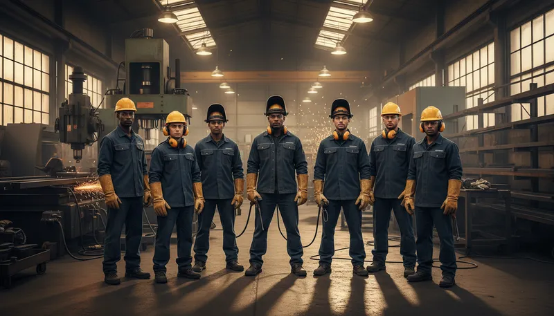 Das Sandrock Metallbau Team